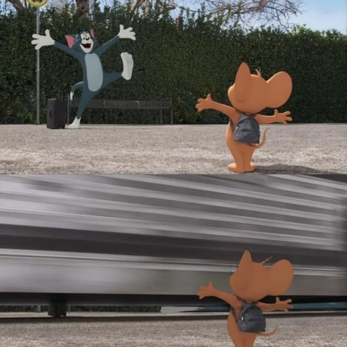 ảnh meme tom and jerry siêu hài hước