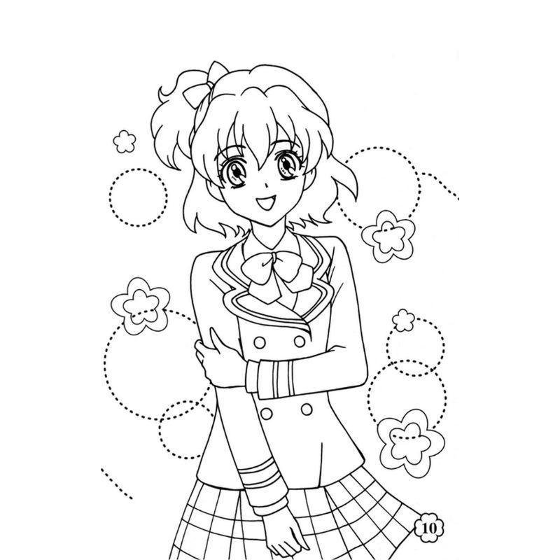 chibi cute tô màu