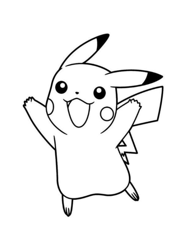 tranh tô màu anime cute đơn giản