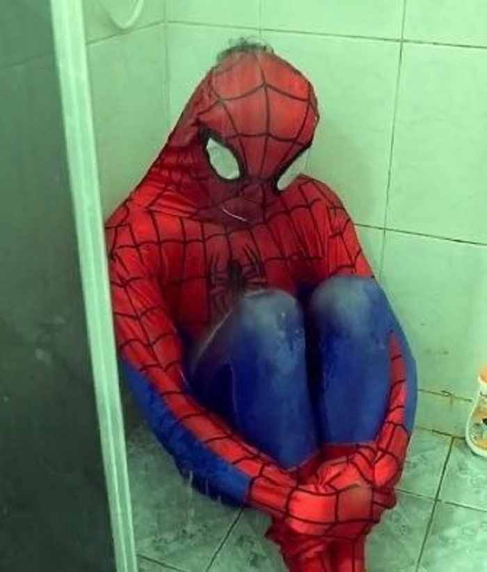 hình ảnh meme spiderman cực hài
