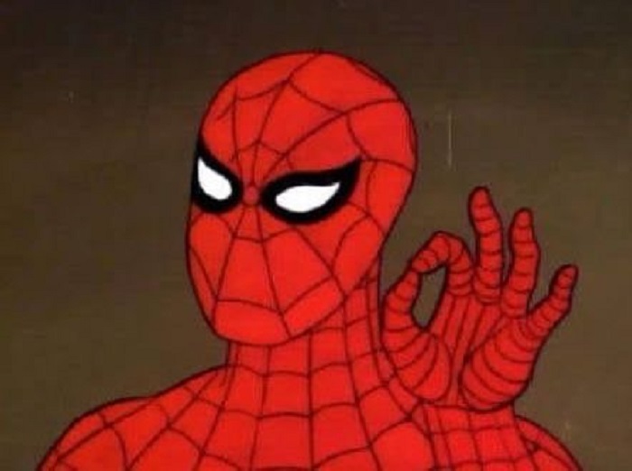 hình ảnh meme spiderman siêu hài