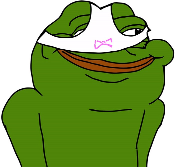 hình meme frog cực hài hước