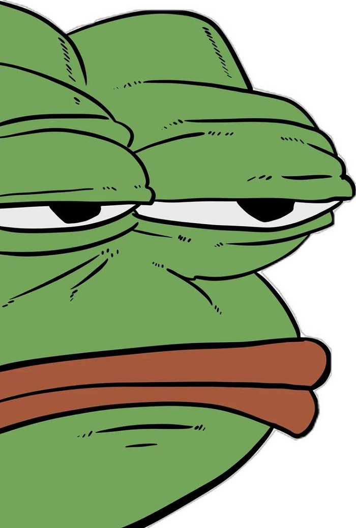hình meme frog siêu hài hước