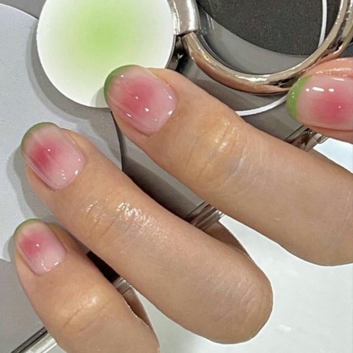 mẫu móng chân đẹp nhẹ nhàng