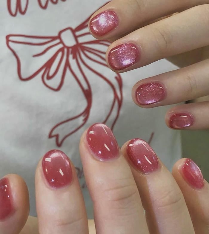 mẫu móng tay nhẹ nhàng đẹp