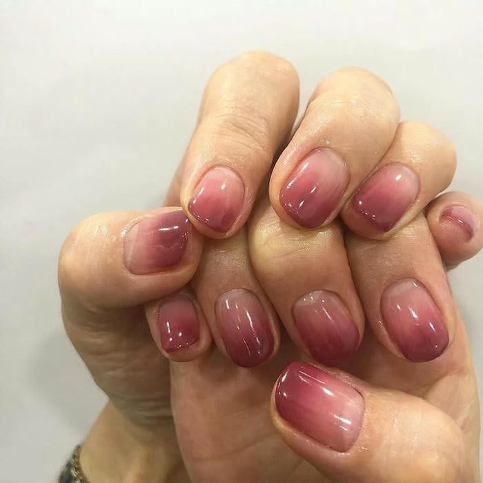 mẫu móng tay nhẹ nhàng