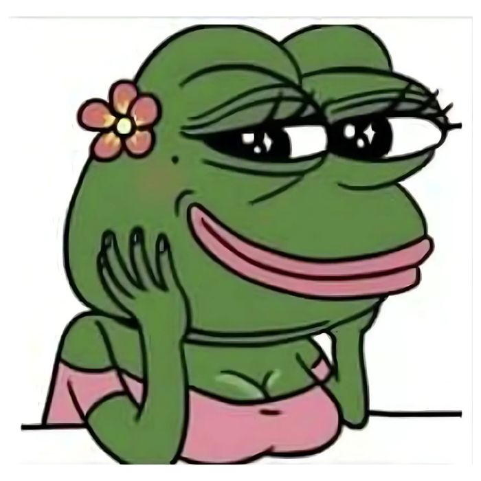 meme frog xinh