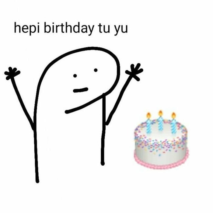 meme happy birthday cute đẹp