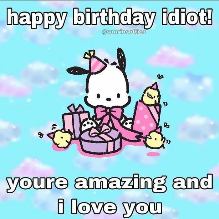 meme happy birthday cute