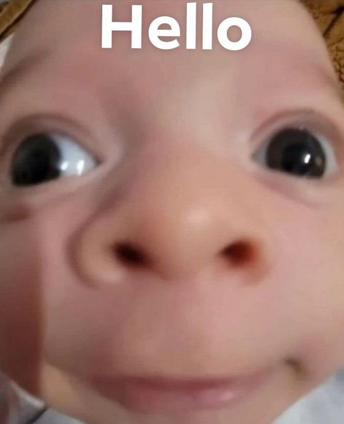 meme hello cực bựa