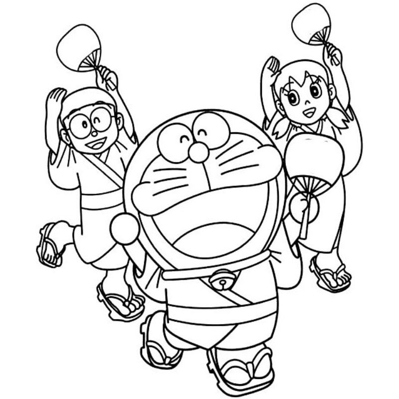 tô màu anime cute