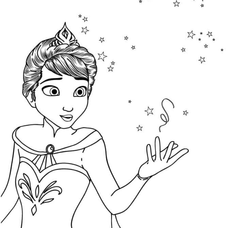 tô màu elsa