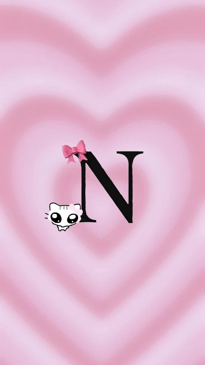 ảnh chữ n cute