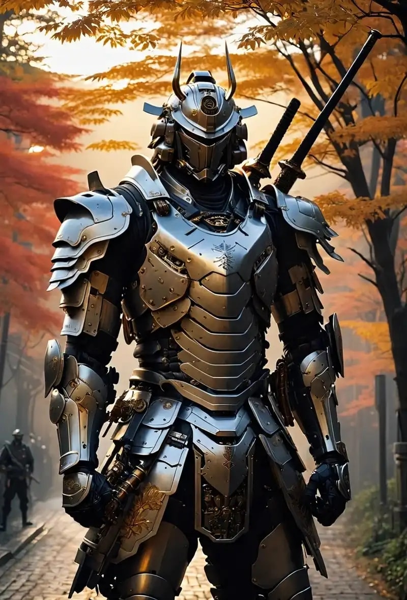 ảnh hình nền chiến binh samurai