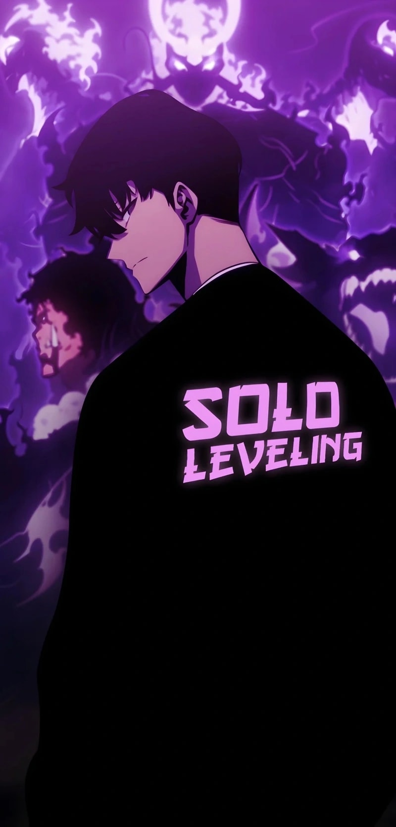 ảnh hình nền điện thoại solo leveling