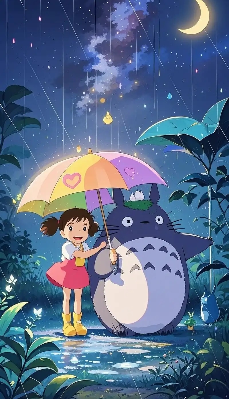 ảnh nền anime totoro