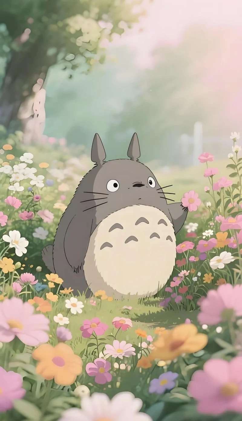 ảnh nền totoro cho iphone