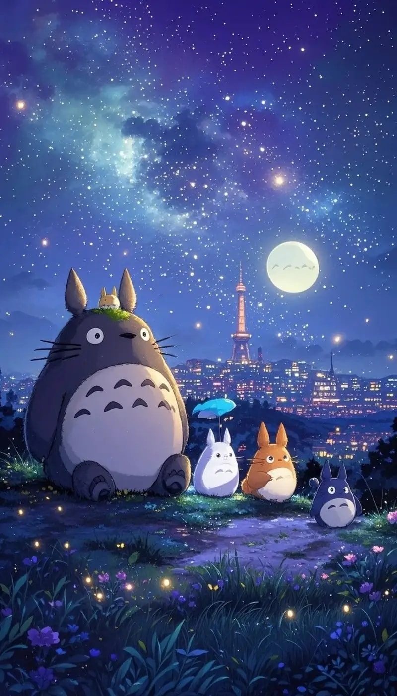 ảnh totoro hình nền