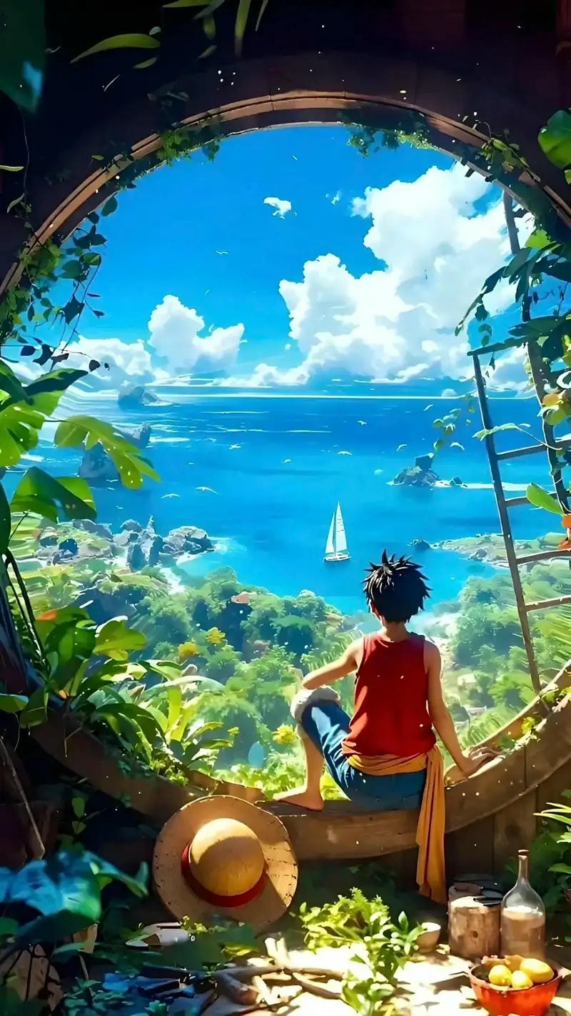 hình nền 4k luffy gear 5