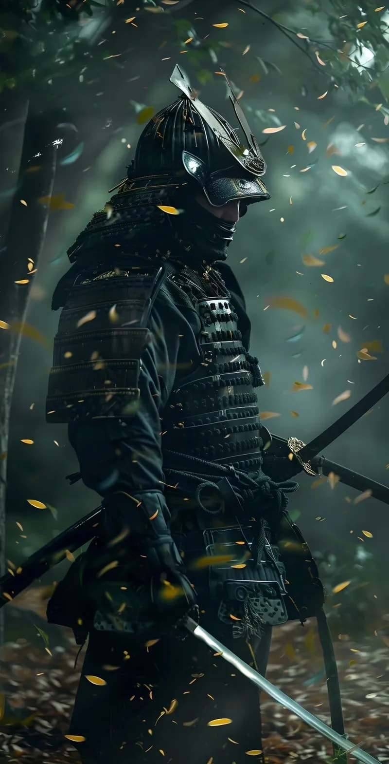 hình nền ảnh samurai 3d