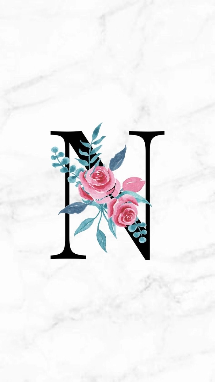 hình nền chữ cái n