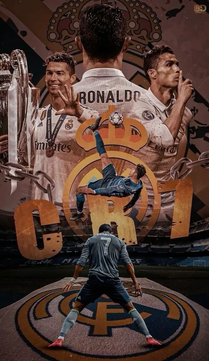 hình nền cr7 real madrid