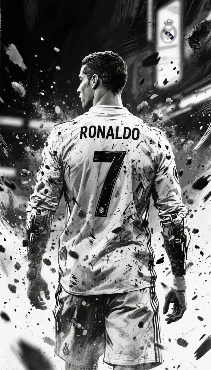 hình nền cr7 ronaldo 4k real madrid