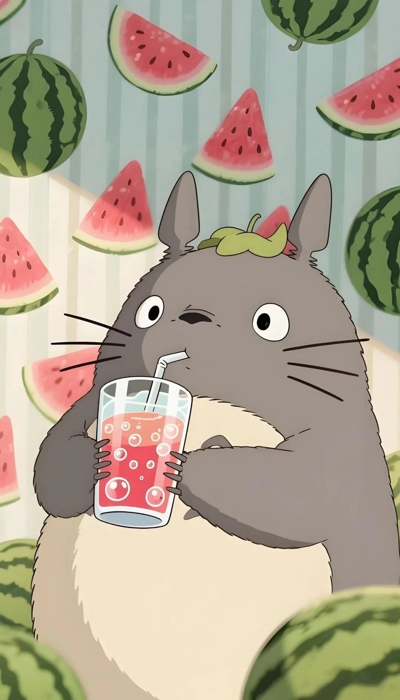 hình nền ipad totoro