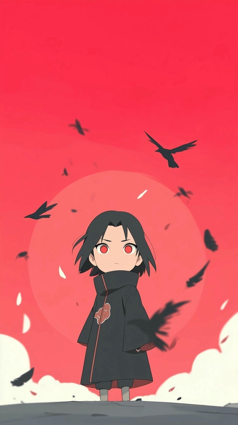 hình nền iphone itachi