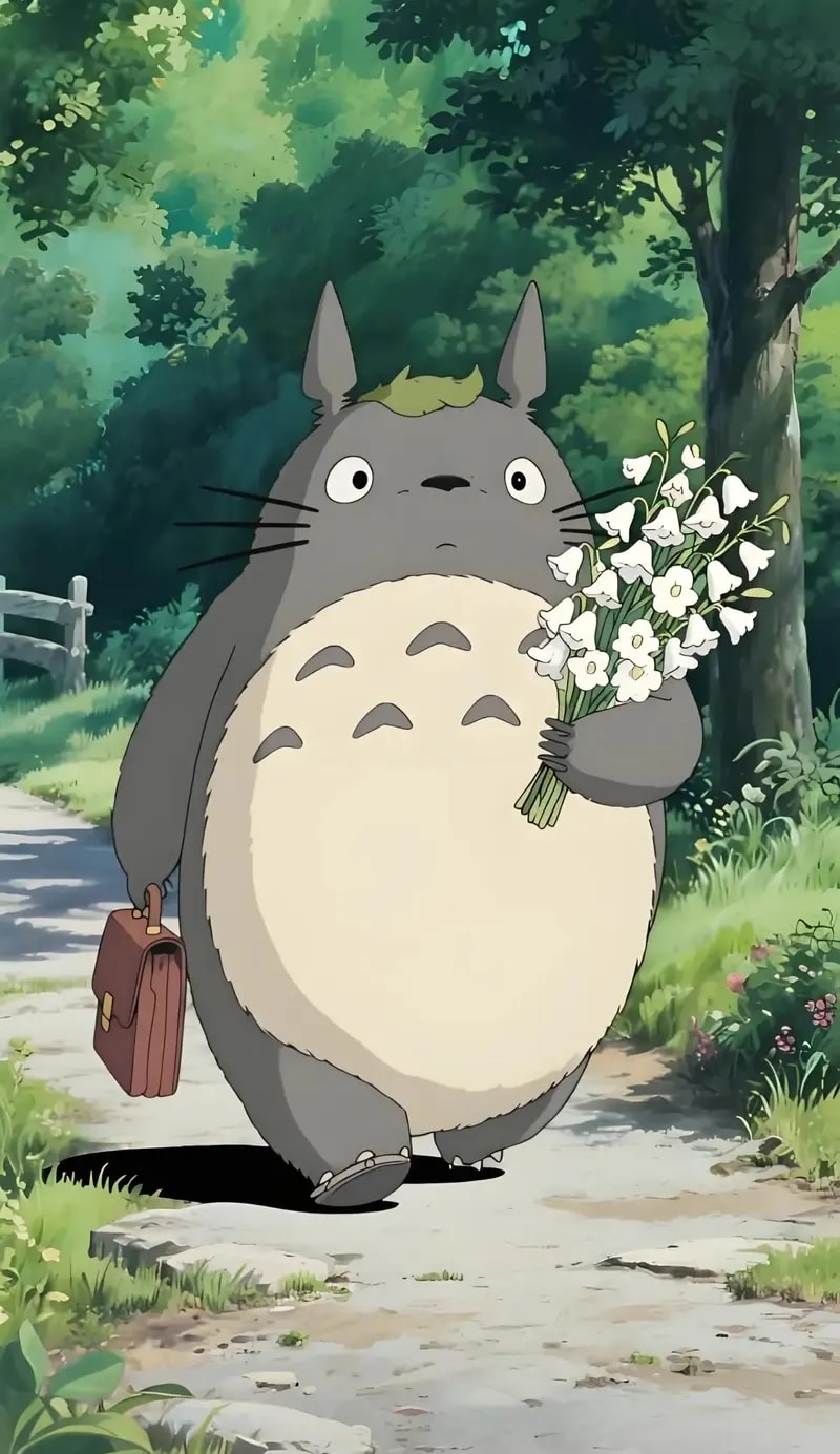 hình nền iphone totoro