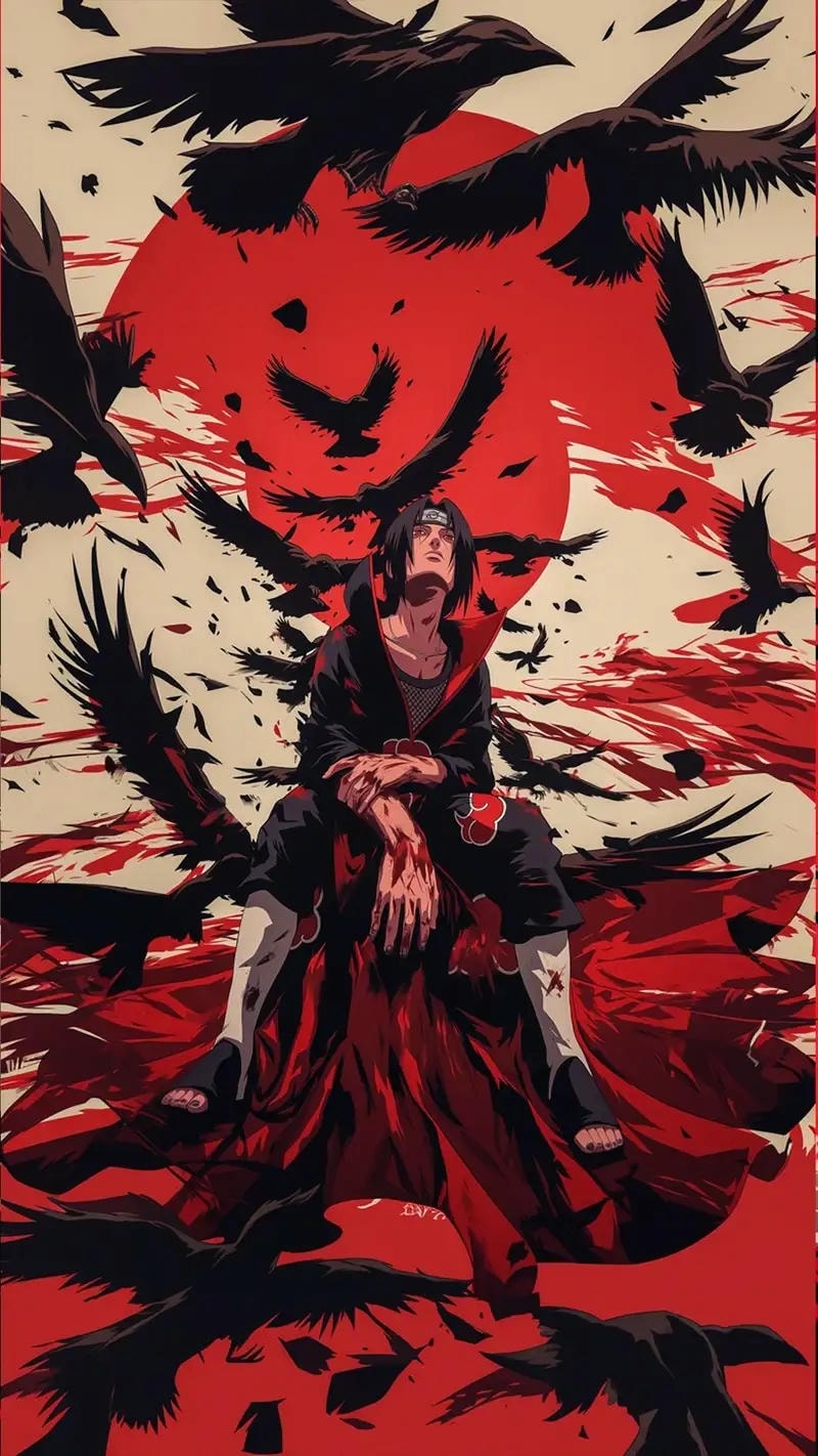 hình nền itachi 3d