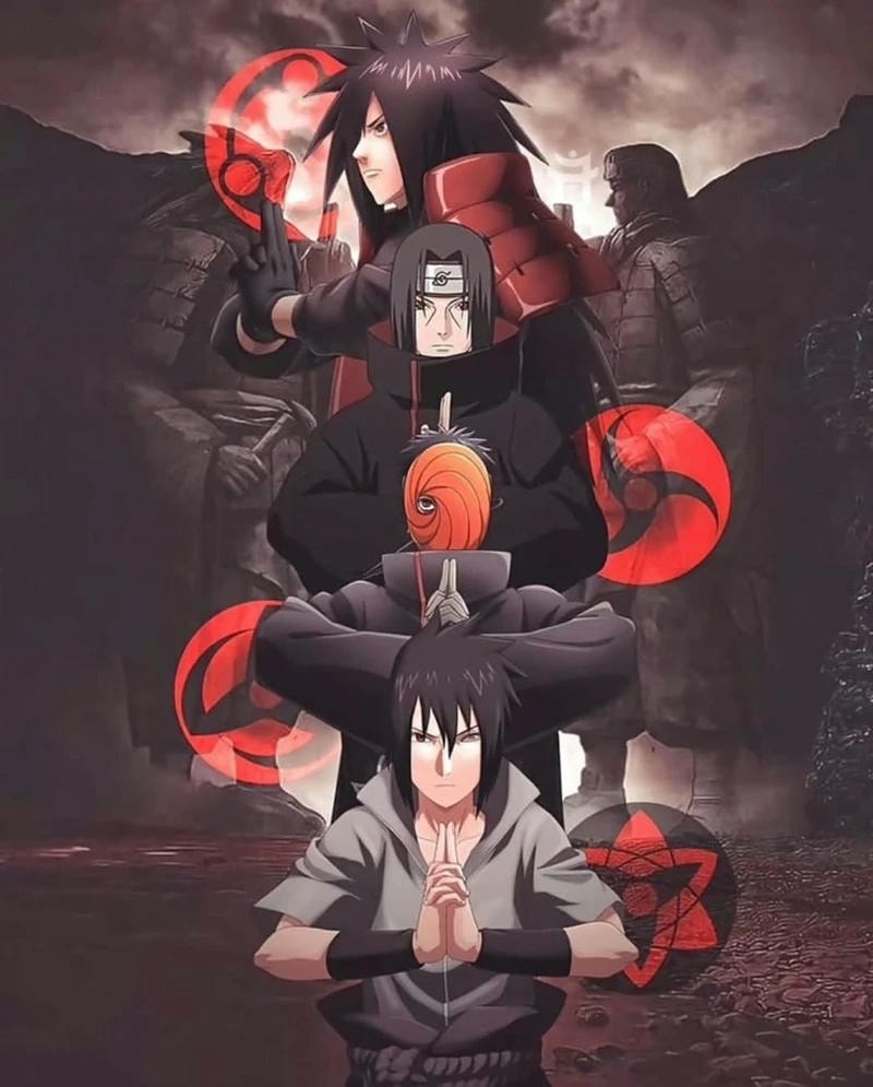 hình nền itachi 4k cho điện thoại