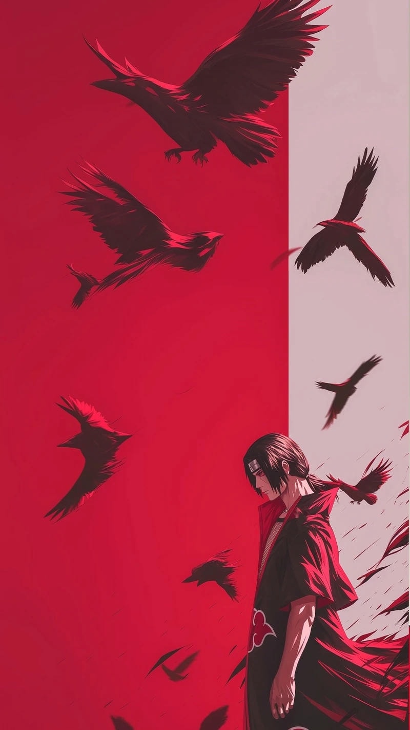 hình nền itachi hd cho điện thoại