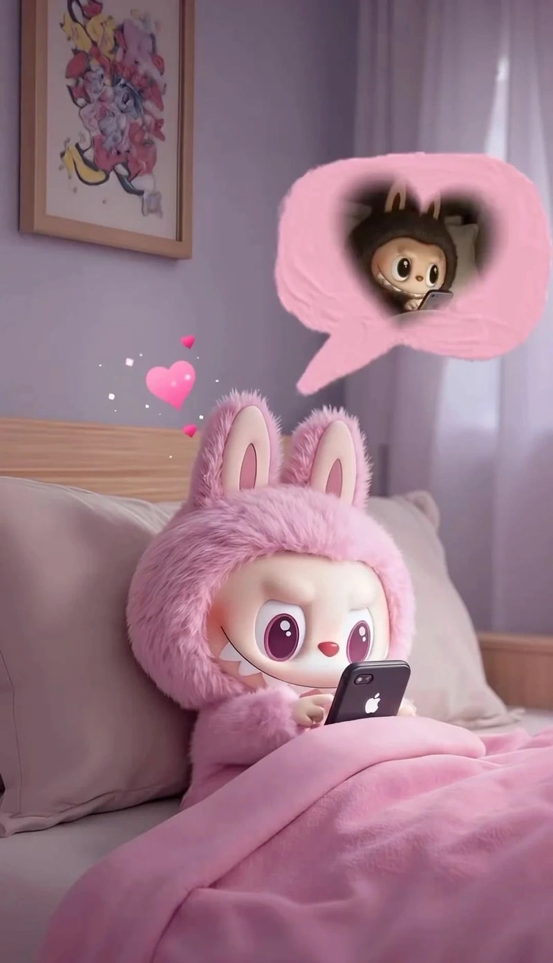 hình nền labubu máy tính