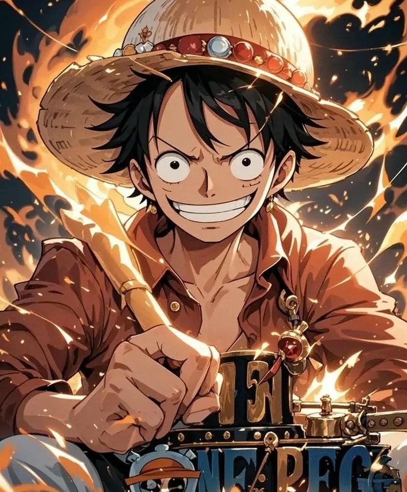 hình nền luffy cute