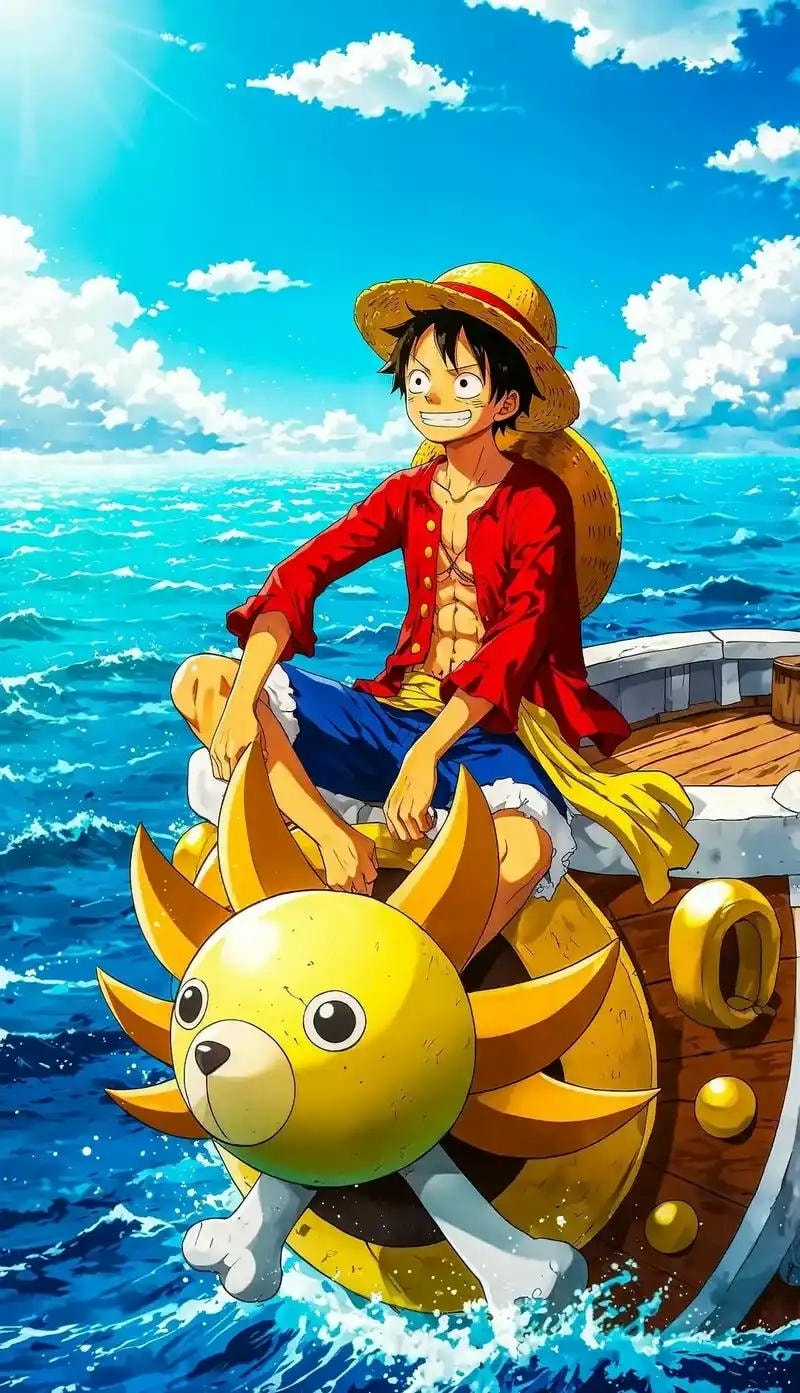 hình nền luffy gear 5 ngầu