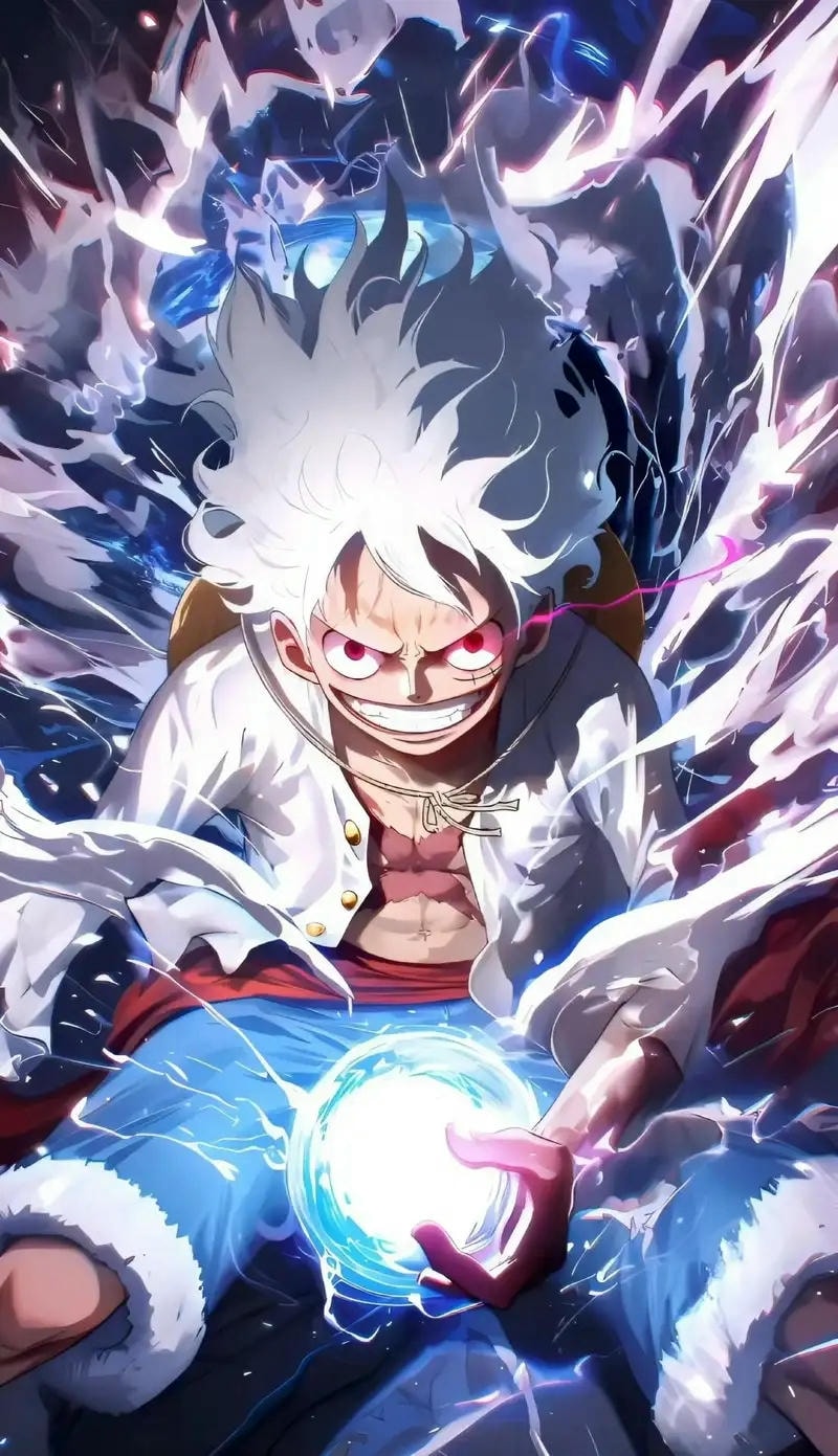 hình nền luffy gear 5