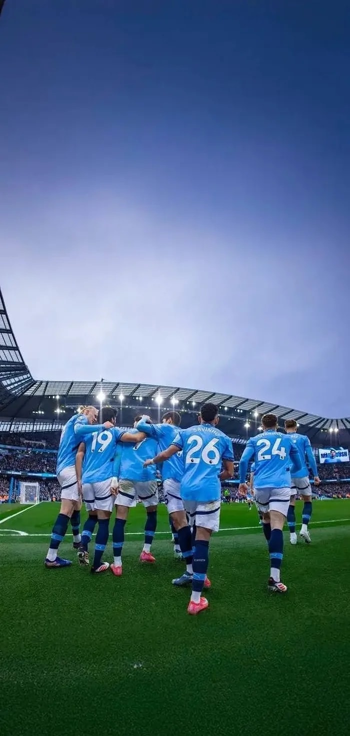 hình nền man city 8k
