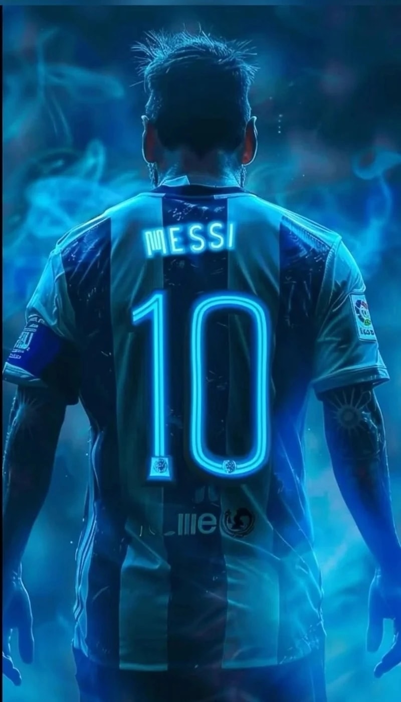 hình nền messi psg