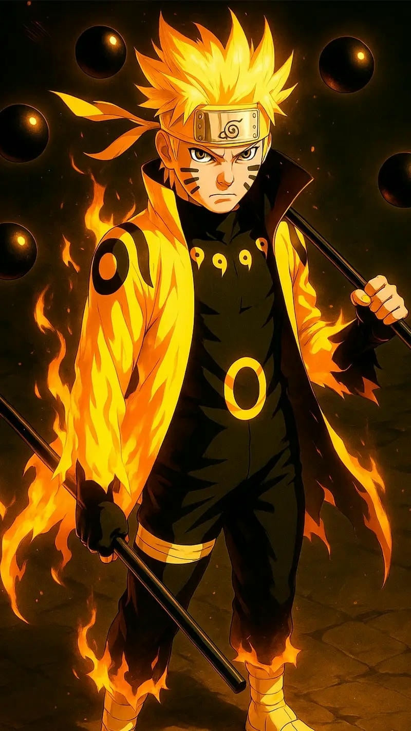 hình nền naruto cửu vĩ