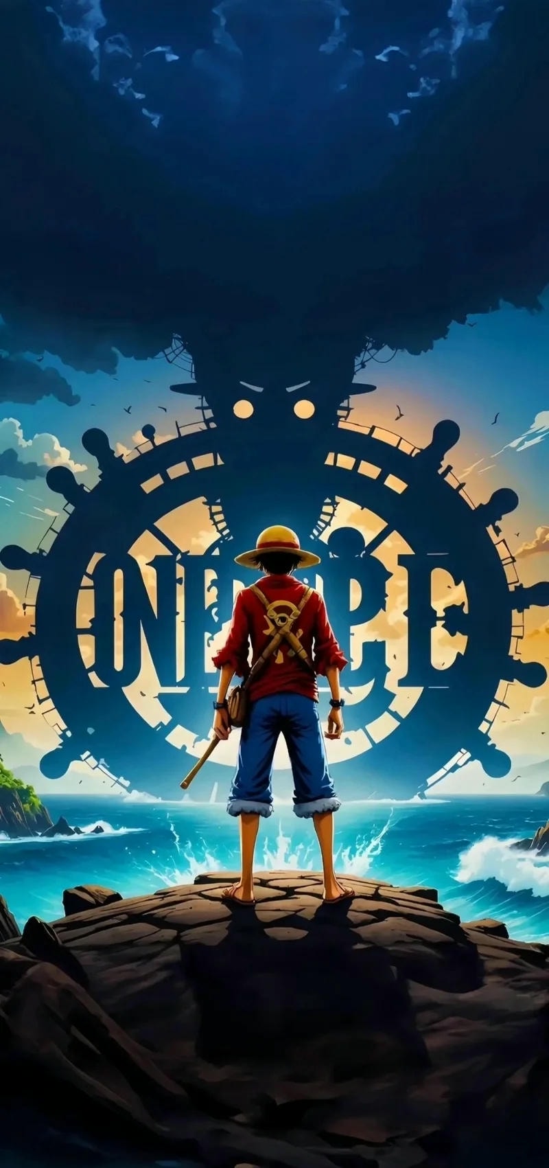 hình nền one piece 4k luffy