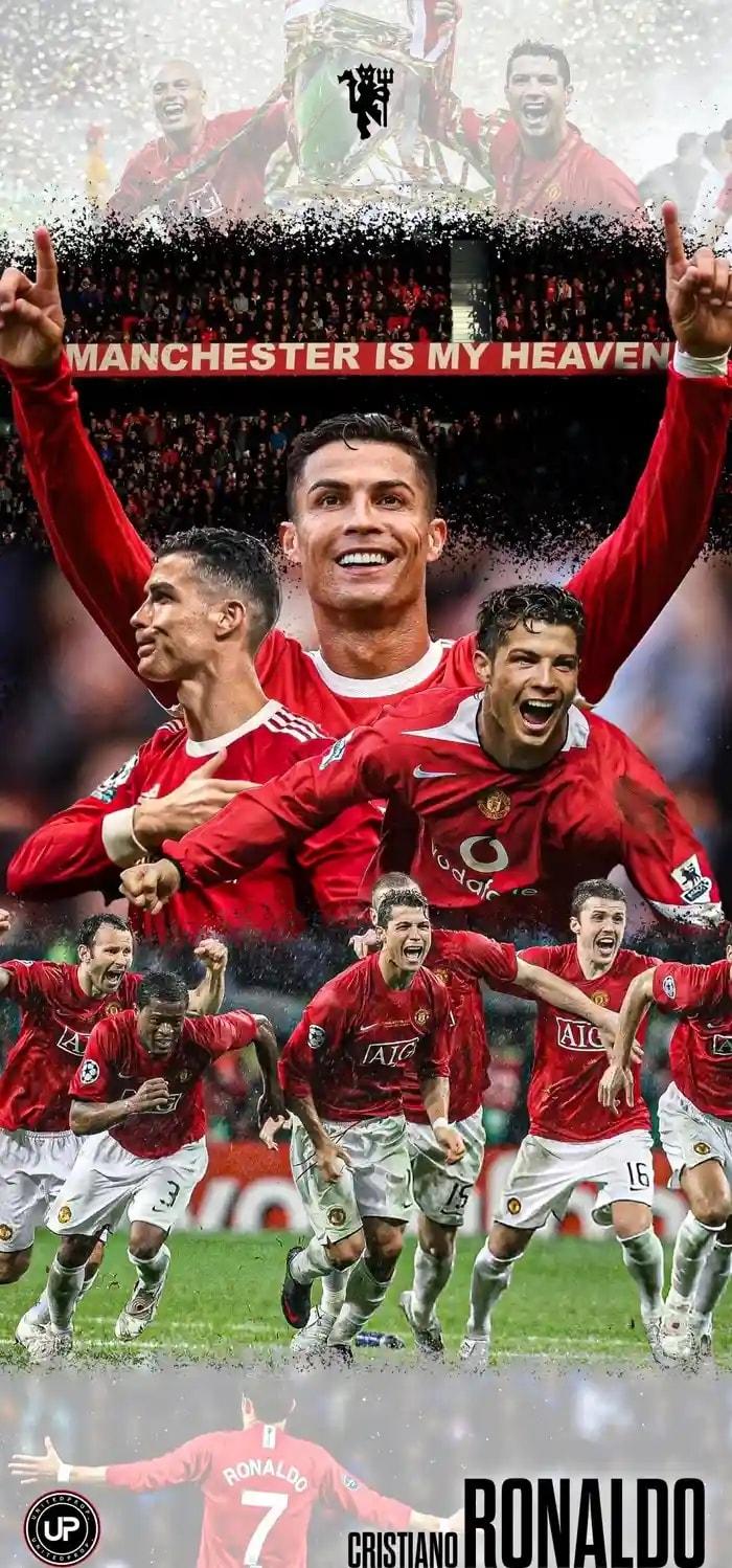 hình nền ronaldo manchester united