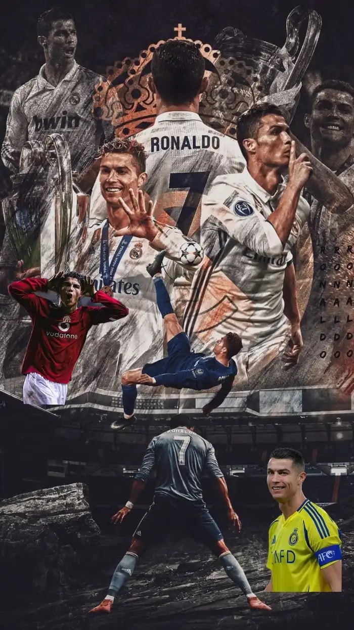 hình nền ronaldo real madrid 4k