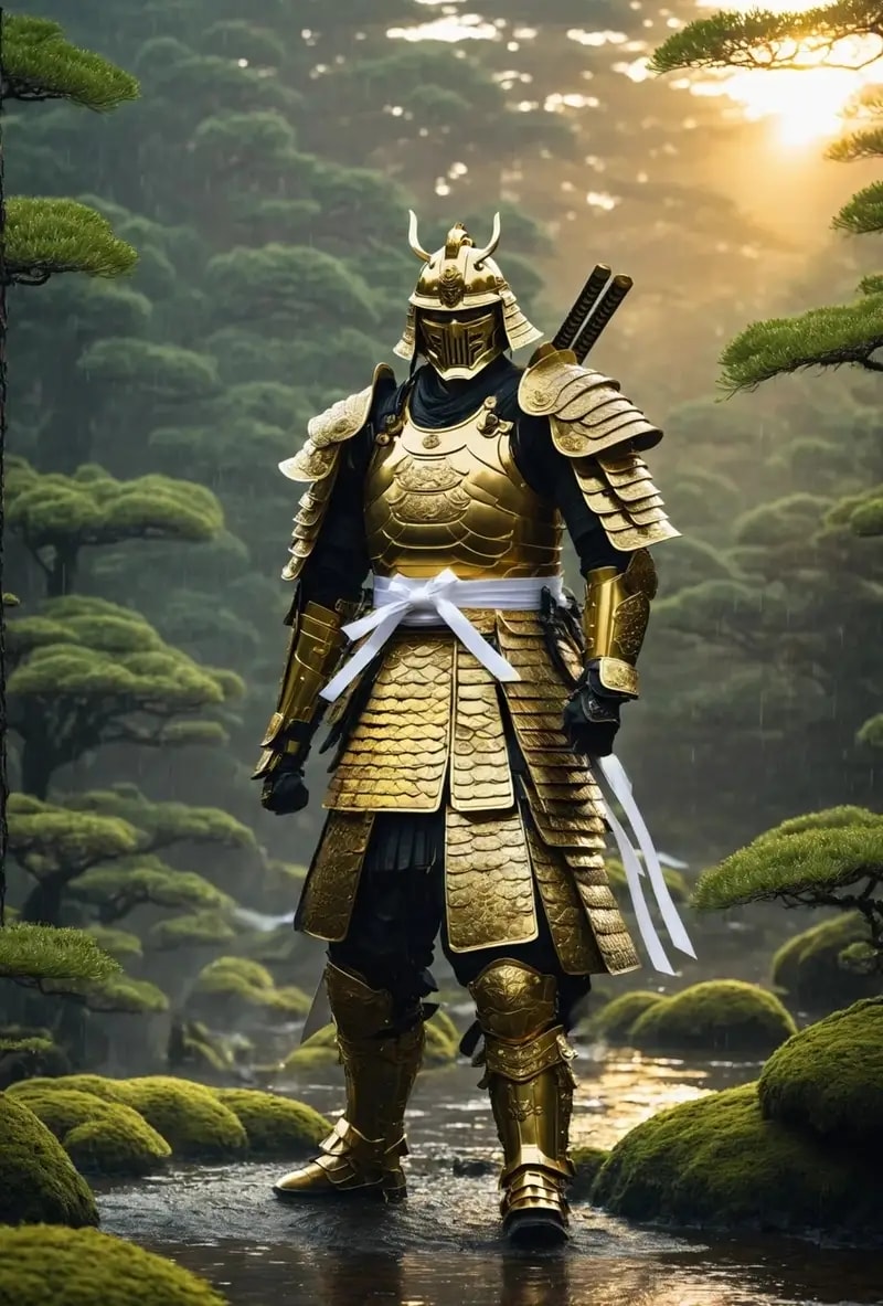 hình nền samurai 3d