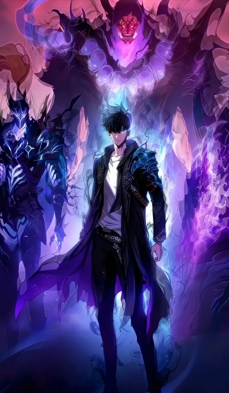 hình nền solo leveling 4k