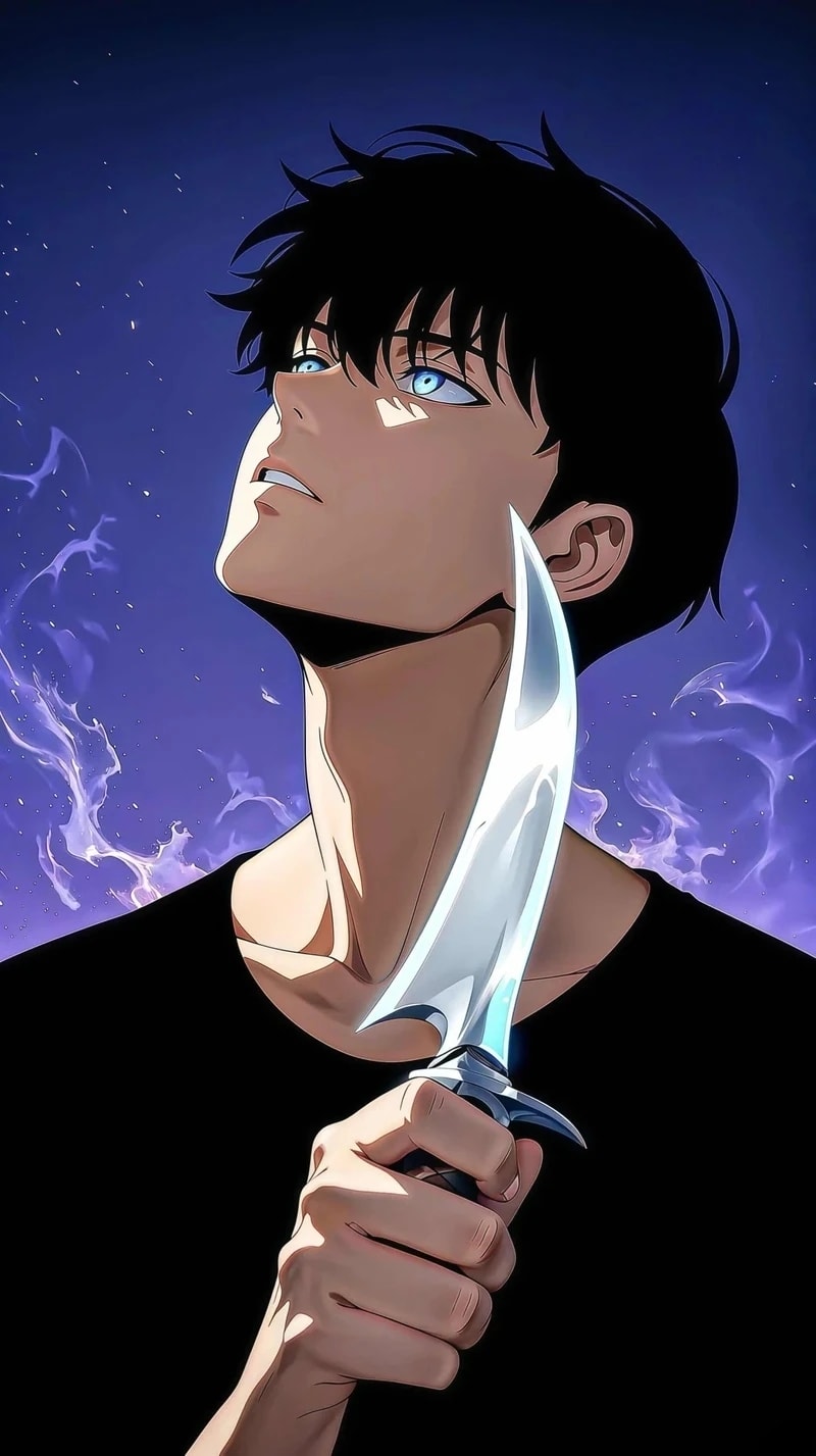 hình nền solo leveling ngầu