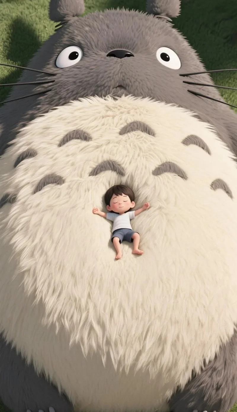 hình nền totoro cho máy tính