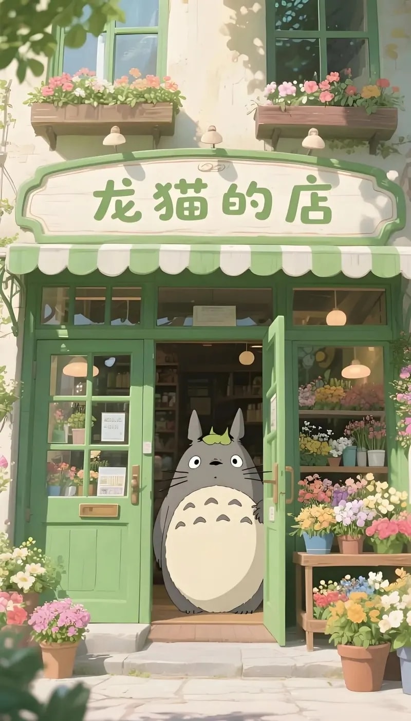 hình nền totoro ghibli