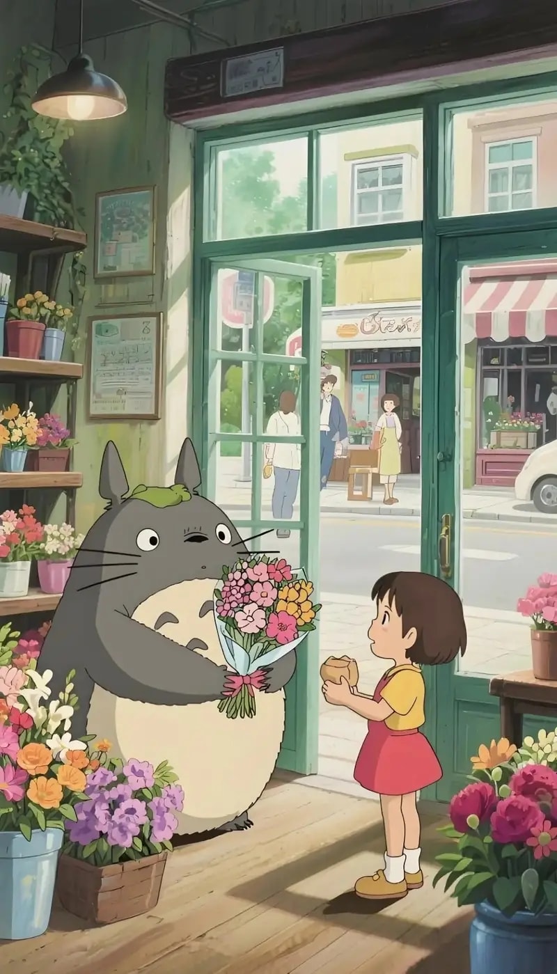hình nền totoro totoro totoro