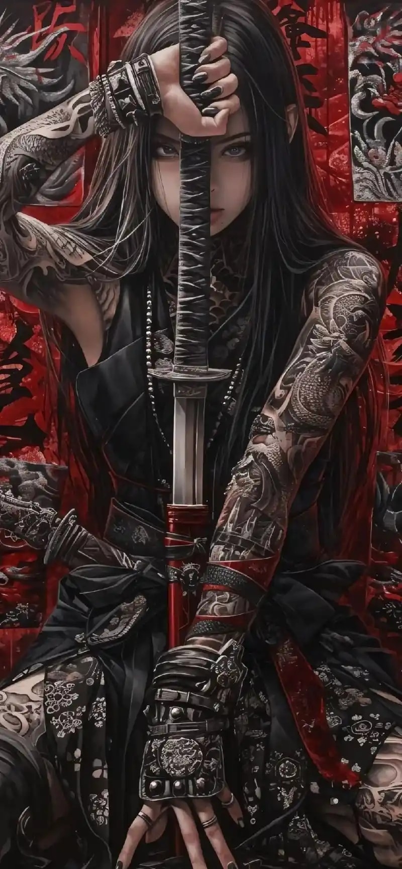 samurai backround
